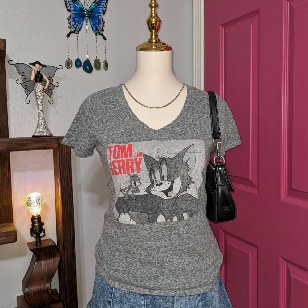 Warner-bros Women's Grey T-shirt
